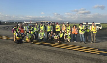 Cazadores de aviones: relato desde las pistas