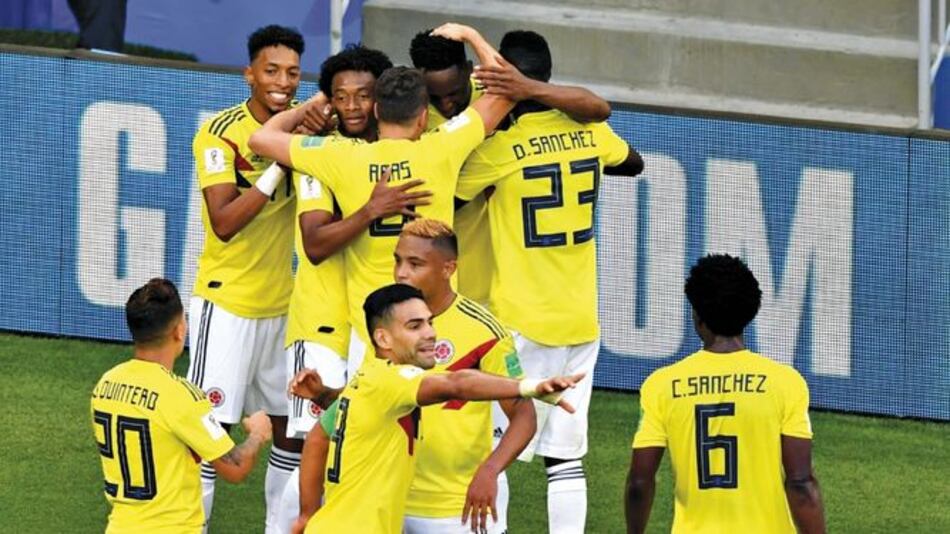 Colombia ganó con drama y sin James