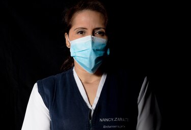 La enfermera colombiana que sobrevivió al virus vuelve al ruedo para encararlo