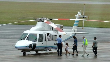Críticas a Mauricio Macri por usar helicóptero presidencial para buscar a su esposa en Uruguay