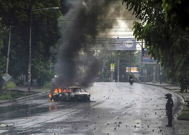 Vuelve la violencia a las calles de Nicaragua