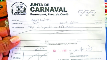 Cobro ilegal de impuestos de Carnaval en Coclé