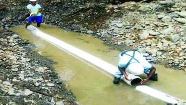 Macaraqueños no tomarán más agua del río Estivaná