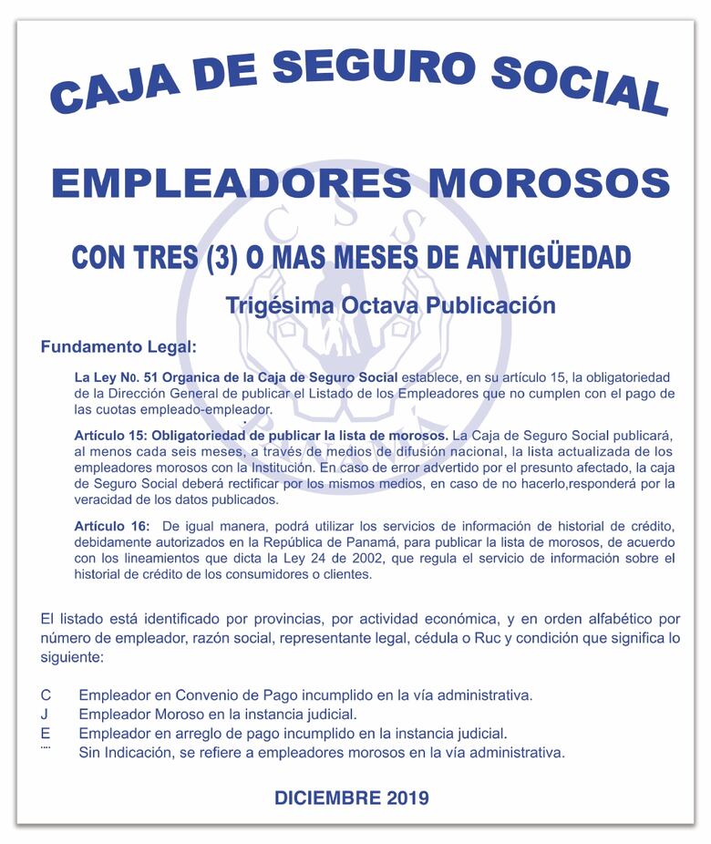 La morosidad de empleadores con la CSS suma $248 millones