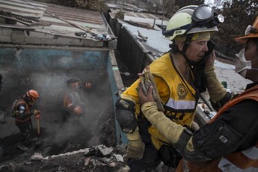 Finaliza búsqueda de desaparecidos tras erupción de volcán en Guatemala