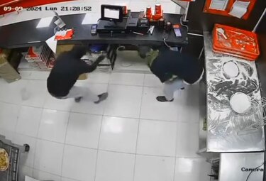 Ola de robos sacude el país: pizzería, joyería y autobús, entre los blancos de asaltantes armados