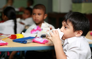 Niños escolares, sin su leche fortificada