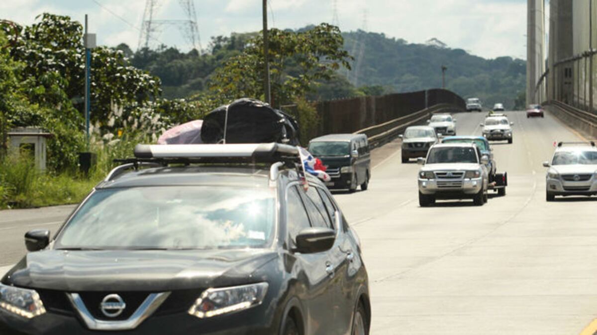 Inversión de carriles desde San Carlos hasta La Chorrera