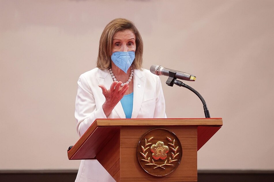 China anuncia sanciones contra Nancy Pelosi tras su visita a Taiwán
