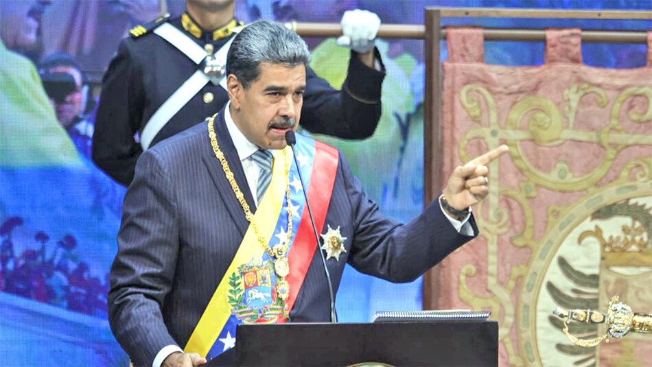 Los 100 primeros días del controvertido tercer mandato de Maduro, en ocho puntos