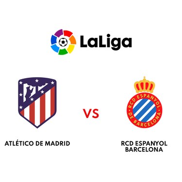 RCD Espanyol Barcelona, castigado tras la racha ganadora, busca la revancha frente a Atlético de Madrid