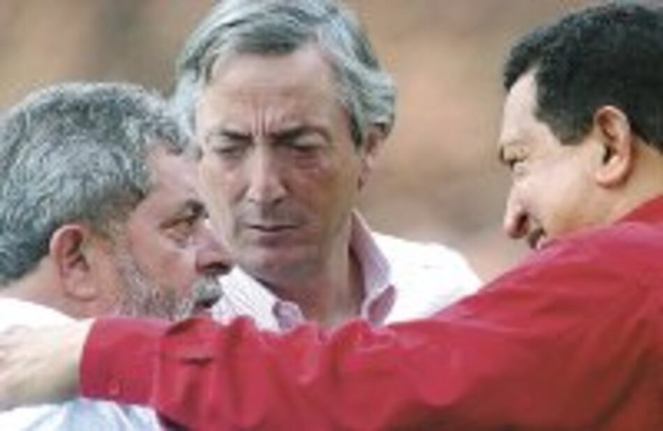 Lula, Kirchner y Chávez impulsan gasoducto