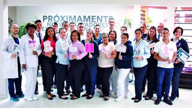 CMP se une a la cinta rosada y celeste
