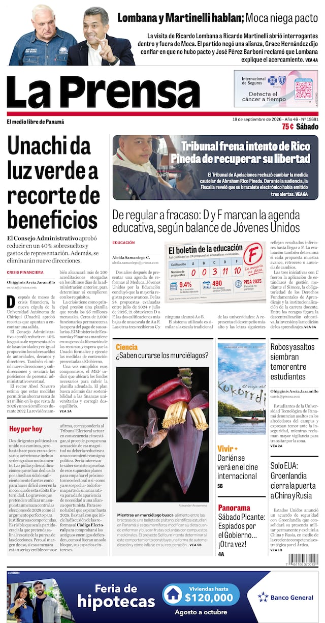 Portadas La Prensa