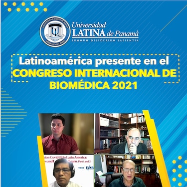 Latinoamérica presente en el Congreso Internacional de Biomédica 2021