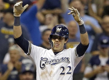 Yelich batea el ciclo y hace historia en las Grandes Ligas