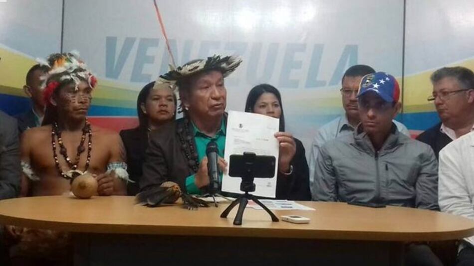 'Que la maldición de Dabucurí caiga sobre esa gente', dice gobernador indígena opositor