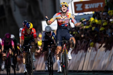 Lorena Wiebes se convierte en la primera líder del Tour de Francia