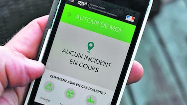 Aplicación que informa sobre emergencias