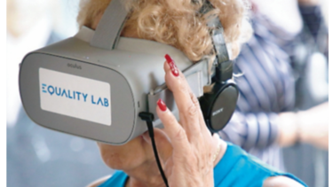 Ancianos combaten la depresión con realidad virtual
