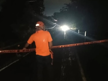 Segundo derrumbe bloquea la vía de Chivo Chivo en Las Cumbres