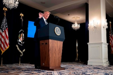 Trump dice que está listo para actuar por decreto ante la falta de acuerdo en el Congreso