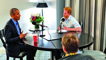 Príncipe Enrique entrevista a Obama en radio
