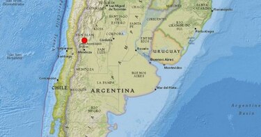 Sismo de magnitud 6.4 sacude localidades de Argentina y Chile