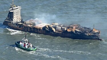 Acusan de homicidio imprudente al capitán del carguero que colisionó en el Mar del Norte