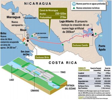Canal interoceánico de Nicaragua aislará a afrodescendientes del Caribe sur