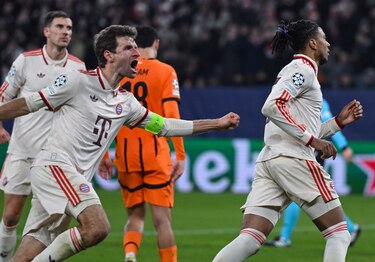 El Bayern Múnich golea al Shakhtar y retoma el camino en la Liga de Campeones