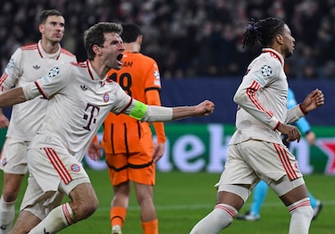 El Bayern Múnich golea al Shakhtar y retoma el camino en la Liga de Campeones