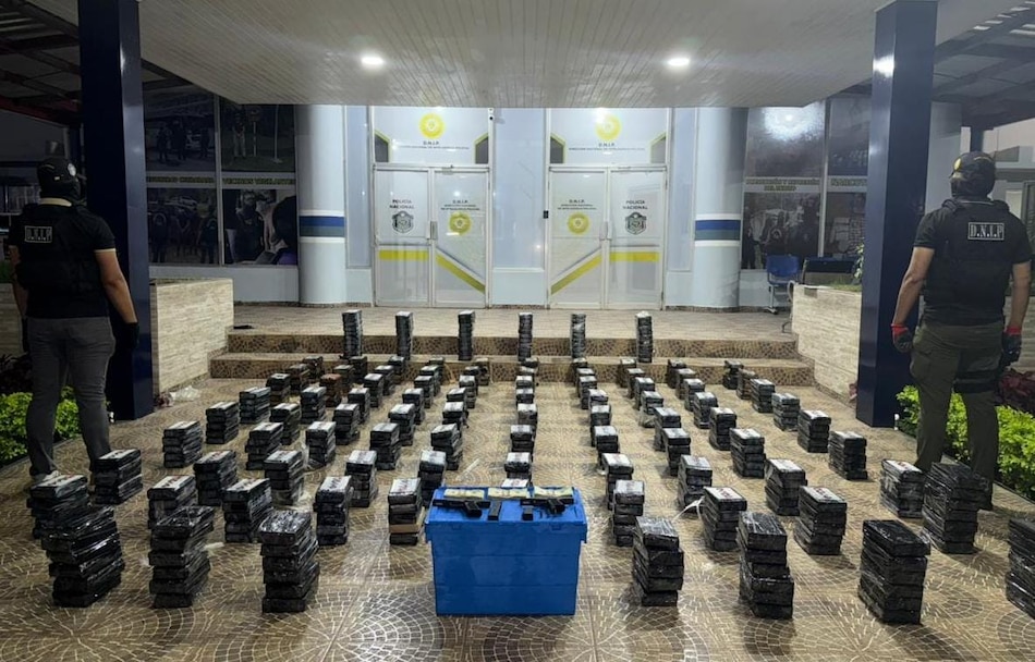 Decomisan más de 600 kilos de droga en Condado del Rey y Colón