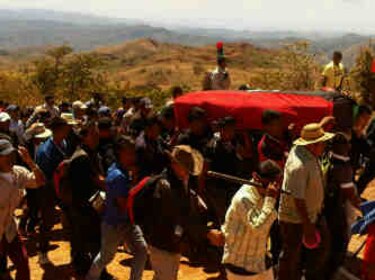 En Llano Tugri realizan funeral de Jerónimo Rodríguez Tugri