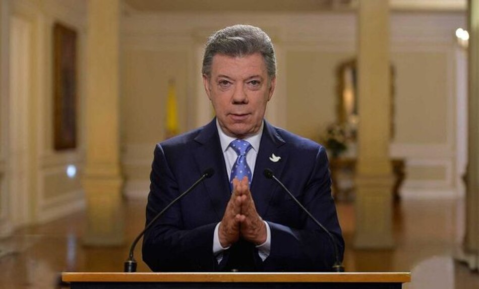 Santos ratifica que la paz con las FARC se firmará en menos de cuatro meses