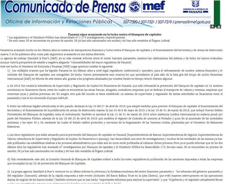 Reguladores financieros y Ministerio Público abrieron 240 investigaciones por presunto blanqueo de capitales en los últimos dos años