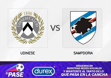 Udinese buscará romper su mala racha en casa del Sampdoria
