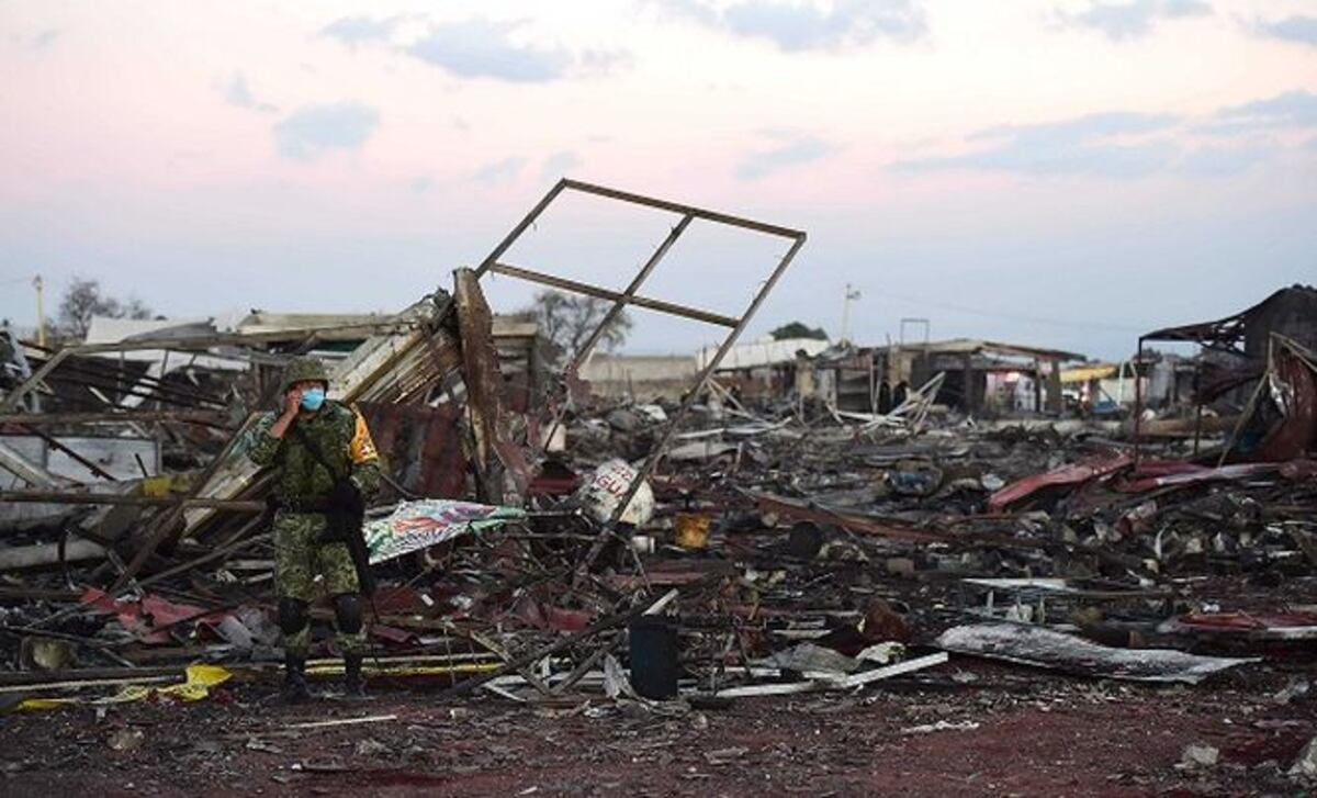 Aumentan a 29 los muertos por explosión de pirotecnia en México