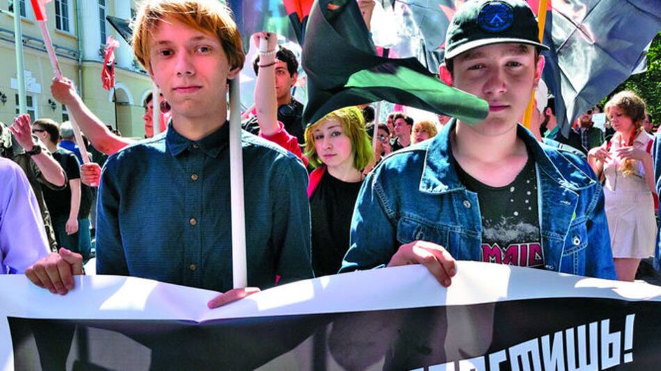 Protestan en Moscú contra la censura en la internet