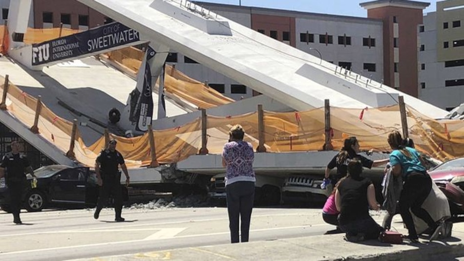 SPIA cita a empresa que construyó el puente peatonal que colapsó en Miami