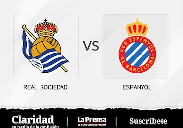 RCD Espanyol Barcelona se mide de local a Real Sociedad