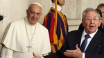 Raúl Castro y el papa Francisco se reúnen en el Vaticano