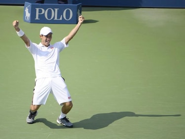 Nishikori atropella a Djokovic y pone a Japón en la primera final de Grand Slam
