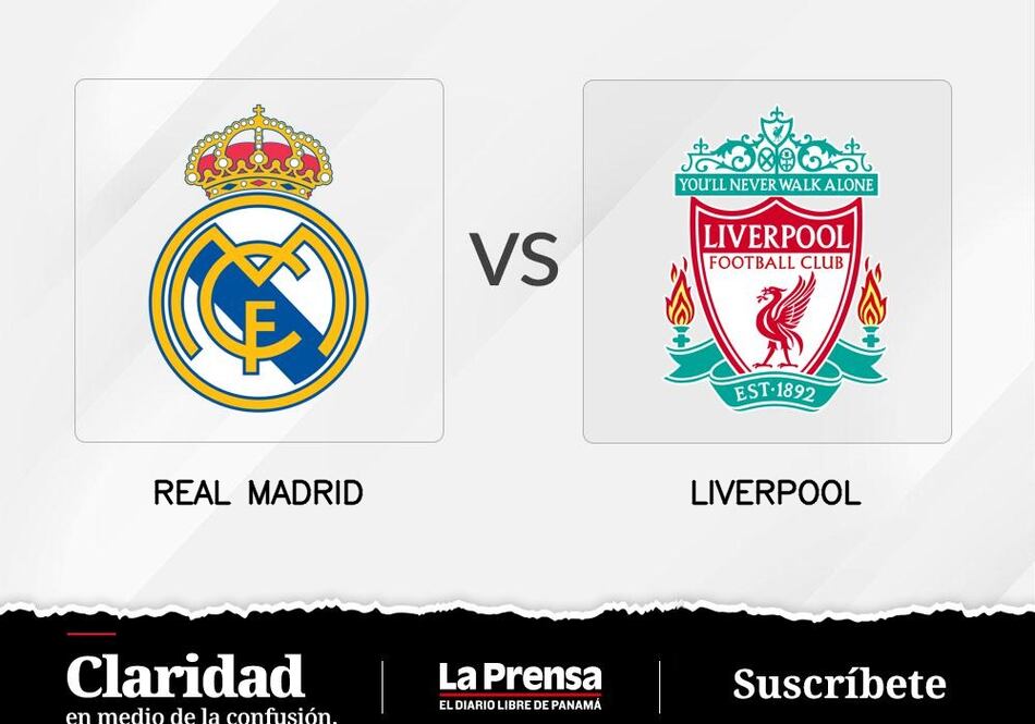 Liverpool ante Real Madrid en Champions League Åttondelsfinal
