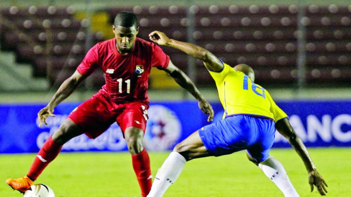 El colonense Armando Cooper fue el jugador más destacado de Panamá en el empate 1-1 ante su similar de Ecuador.