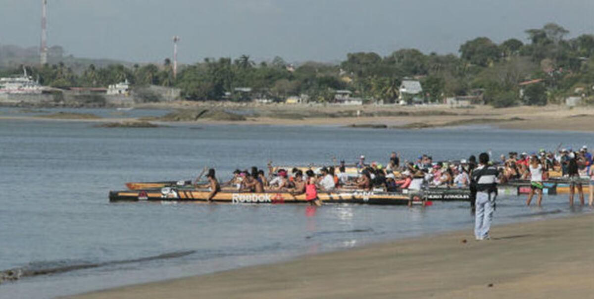 Remando en las aguas de Veracruz