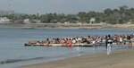 Remando en las aguas de Veracruz