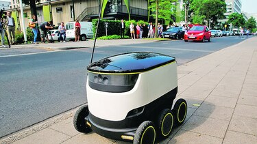 ROBOT COMERCIAL PARA REALIZAR ENTREGAS