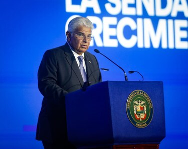 ‘El Canal de Panamá es y seguirá siendo de Panamá’: Mulino durante el foro de la CAF