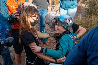 Beatriz Flamini, la deportista que busca recuperar la normalidad tras vivir cerca de 500 días en una cueva